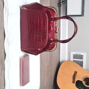 Purse and wallet set